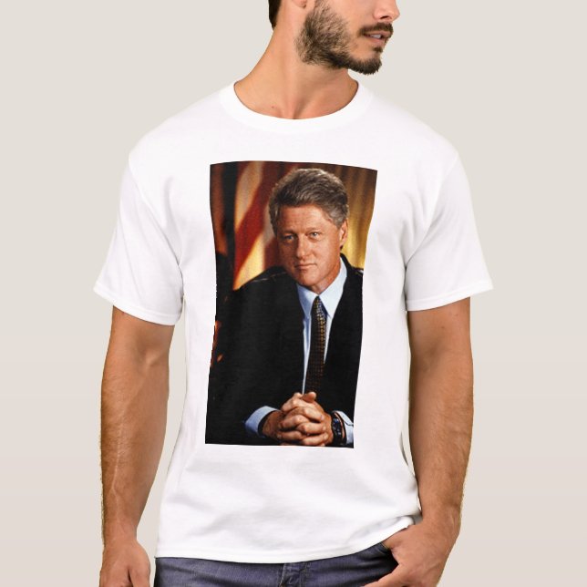 Camiseta Bill Clinton (Anverso)