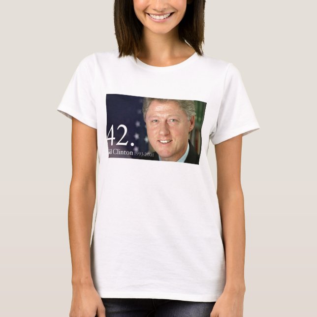 Camiseta Bill Clinton (Anverso)
