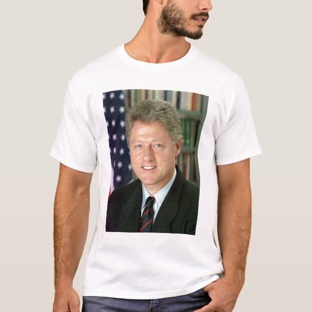 Camiseta Bill Clinton (Anverso)