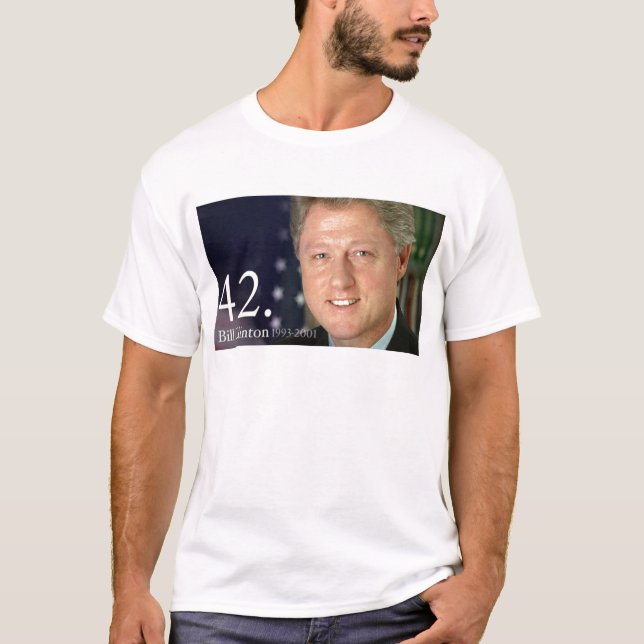 Camiseta Bill Clinton (Anverso)