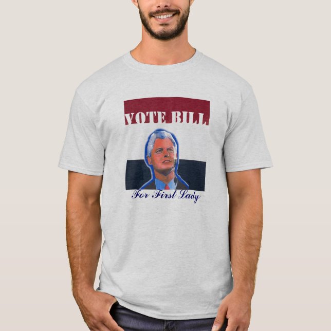 Camiseta Bill Clinton (Anverso)