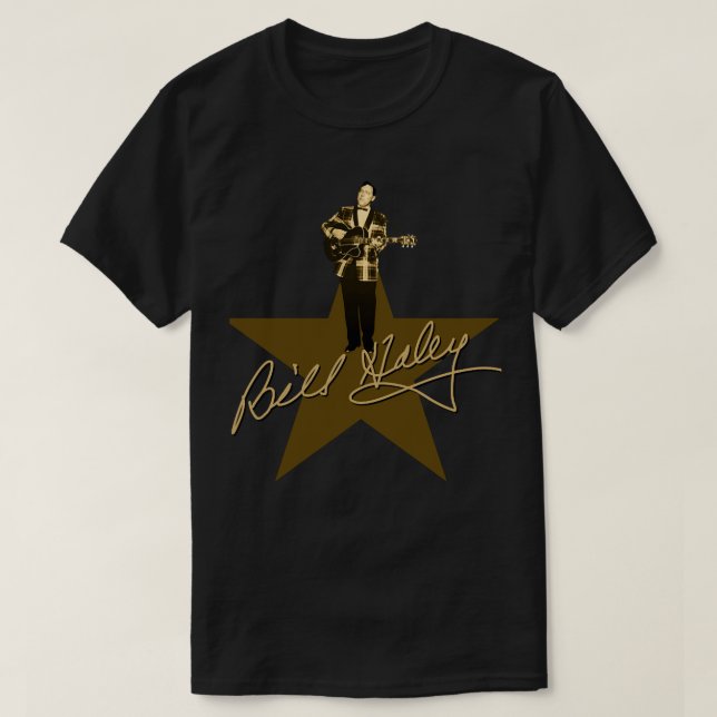 Camiseta Bill Haley Signature (Diseño del anverso)