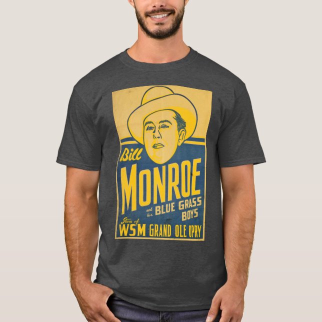 Camiseta bill monroe (Anverso)
