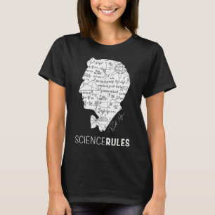 Camiseta Bill Nye Las Reglas De Ciencia Del Hombre De La Ci
