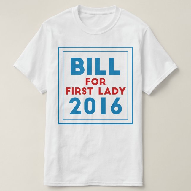 Camiseta Bill para la primera señora (Diseño del anverso)
