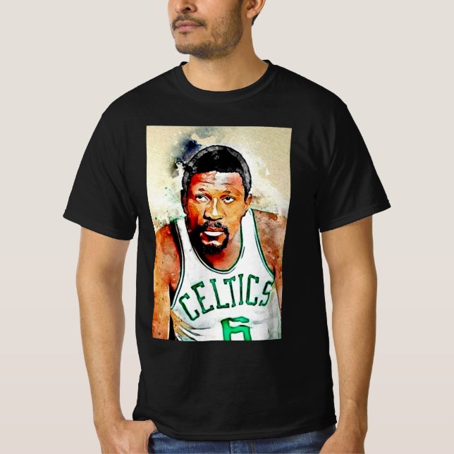 Camiseta Bill Russell 6 (Anverso)