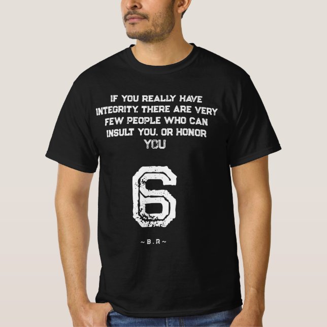 Camiseta Bill Russell 6 classic (Anverso)
