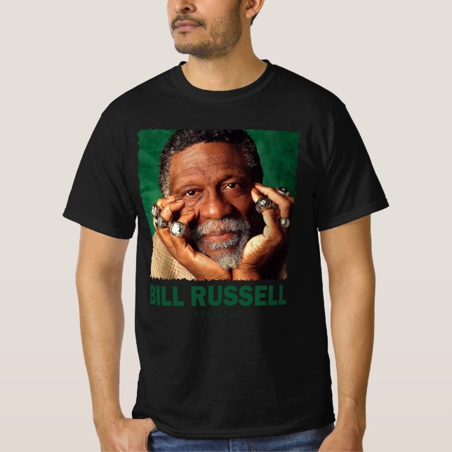 Camiseta Bill Russell Boston (Anverso)