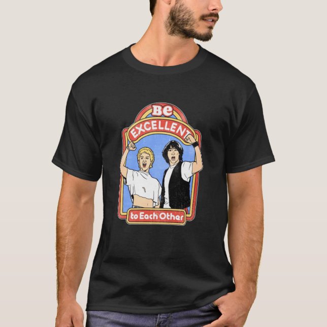 Camiseta Bill Ted Sea Excelente. (Anverso)