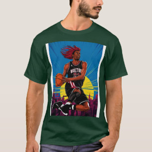 Camiseta Bill Walton jugando al baloncesto