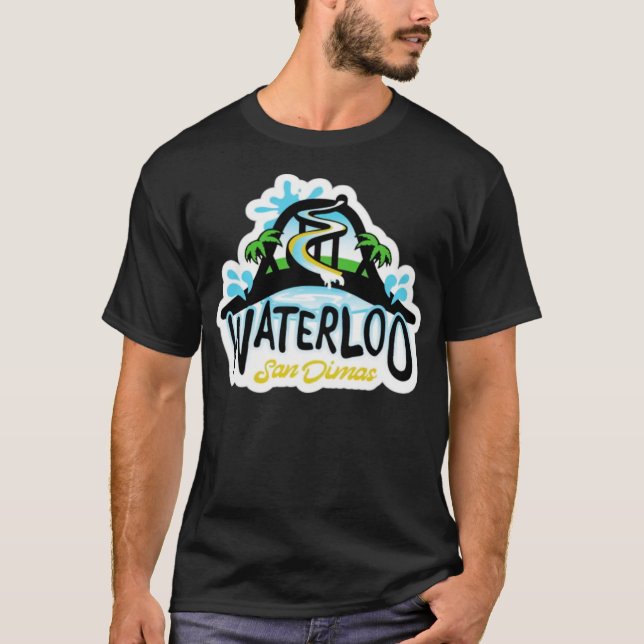 Camiseta Bill y Ted - Parque Acuático Waterloo San Dimas (Anverso)