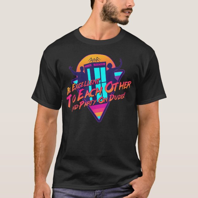Camiseta Bill Y Ted Son Excelentes Para El Desig De Los Och (Anverso)