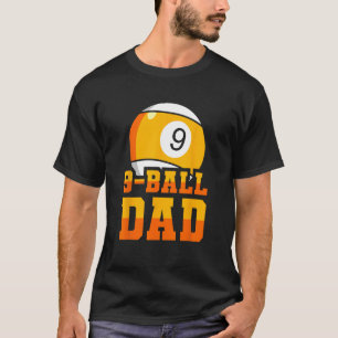 Camiseta Billar Cue - Billard 8-Ball Billiard Billiards Dad