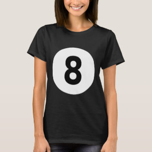 Camiseta Billar De La Piscina Ll 8 Que Coinciden Billiards
