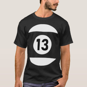 Camiseta Billar Ll 13 Coincidiendo Billiards Regalo Hallowe