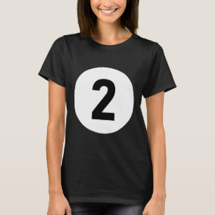 Camiseta Billar Ll 2 Coincidiendo Billiards Regalo Fácil Ha