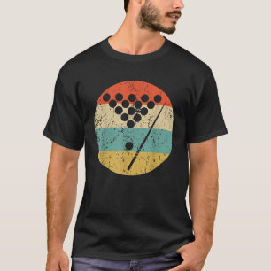 Camiseta Billar Vintage Retro Pool