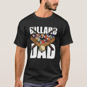 Camiseta Billard Dad Pocket Billiards adorna a Sno gracioso