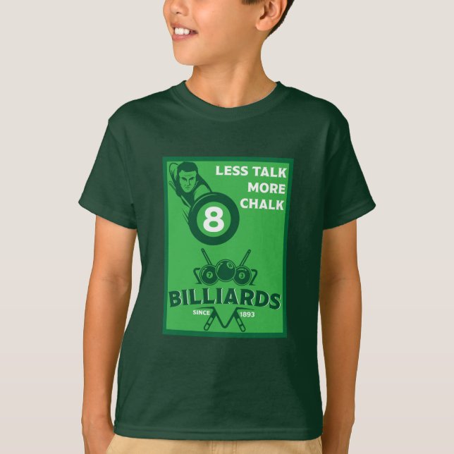 Camiseta Billares de bolsillo vintage (Anverso)