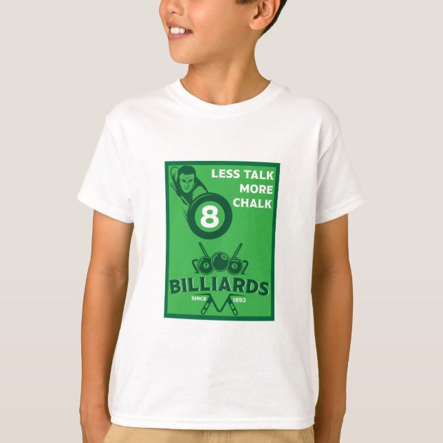 Camiseta Billares de bolsillo vintage (Anverso)