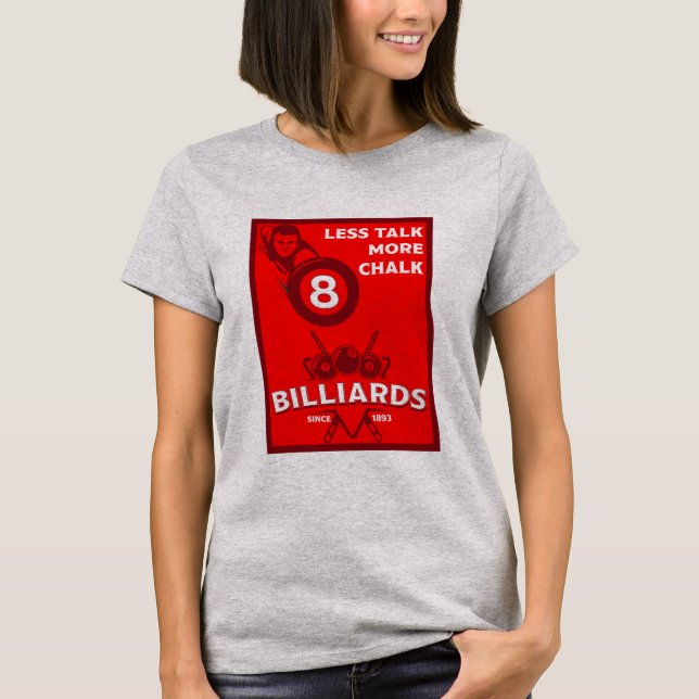 Camiseta Billares de bolsillo vintage (Anverso)
