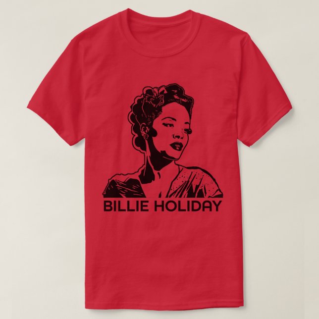 Camiseta Bille Holiday (Diseño del anverso)