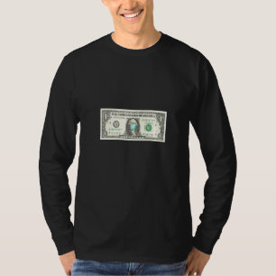 Camiseta Billete De Dólar Con Máscara