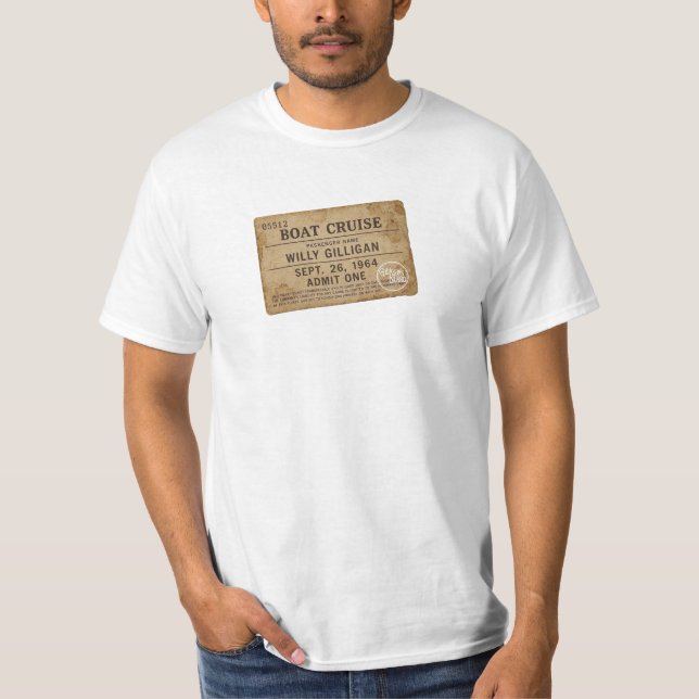 Camiseta Billete de ida (Anverso)