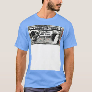 Camiseta Billete de la Convención Republicana de 1892