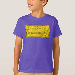 Camiseta Billete de oro de Willy Wonka