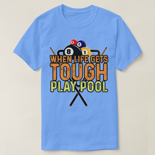 Camiseta Billetes cuando la vida se torna difícil jugar al  (Diseño del anverso)