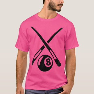 Camiseta Billetes de billar 8 bolas