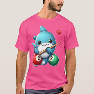 Camiseta Billetes de billar de tiburones