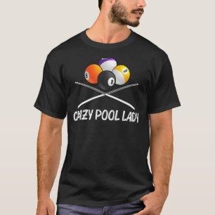 Camiseta Billetes De Guay Pool Para Mujeres Mamá 8 Ball Poo