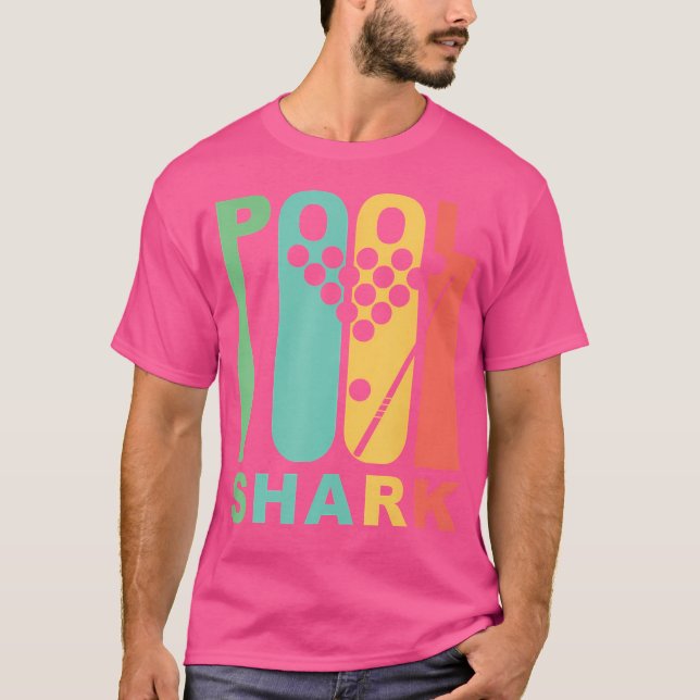 Camiseta Billetes de tiburones de billar (Anverso)