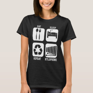 Camiseta Billetes de Xylophone Music Instruments Player Glo