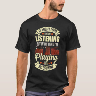 Camiseta Billetes de Xylophone Music Instruments Player Glo