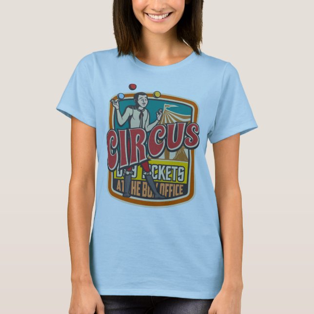 Camiseta Billetes en el Festival del Circo (Anverso)
