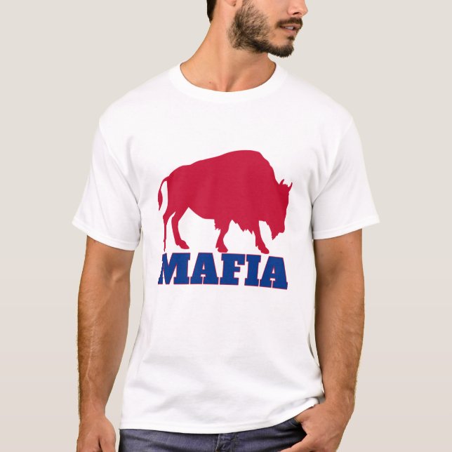 Camiseta Billetes Mafia Gran Regalo Bul Deportivo Búfalo (Anverso)
