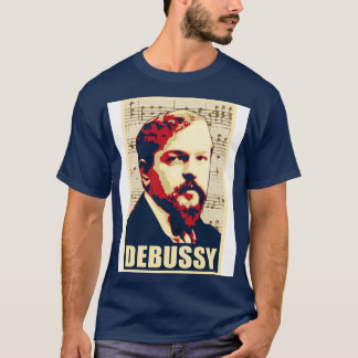 Camiseta Billetes musicales Claude Debussy 1