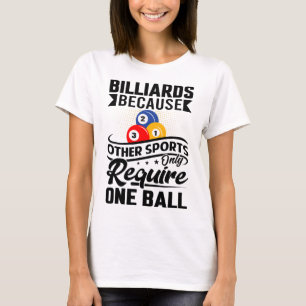 Camiseta Billetes Porque Otros Deportes Solo Requieren Una