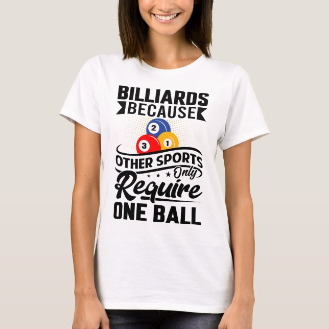 Camiseta Billetes Porque Otros Deportes Solo Requieren Una  (Anverso)