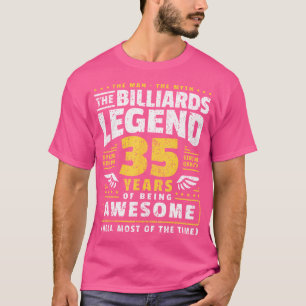 Camiseta Billia, Jugador De Billetes De 35 Años