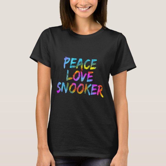 Camiseta Billiard Ball Billiard Table Pool Billiards Billia (Anverso)