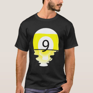 Camiseta Billiard Ball Sunset Pool Player
