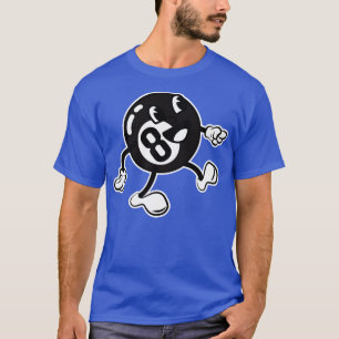 Camiseta Billiard Ball toon 8Ball