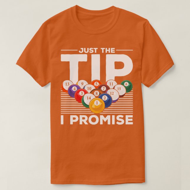 Camiseta Billiard Billiard Snooker Player Billiard (Diseño del anverso)