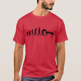Camiseta Billiard Evolution Pool Table Eight Ball
