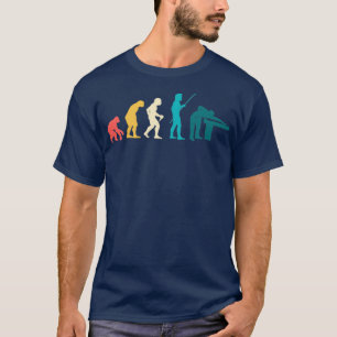Camiseta Billiard Evolution Snooker Pool Chalk Billiard Pla