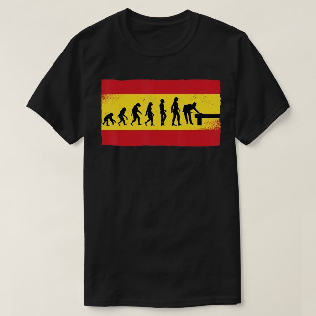 Camiseta Billiard Flag  Snooker Pool Chalk Billiard Player  (Diseño del anverso)